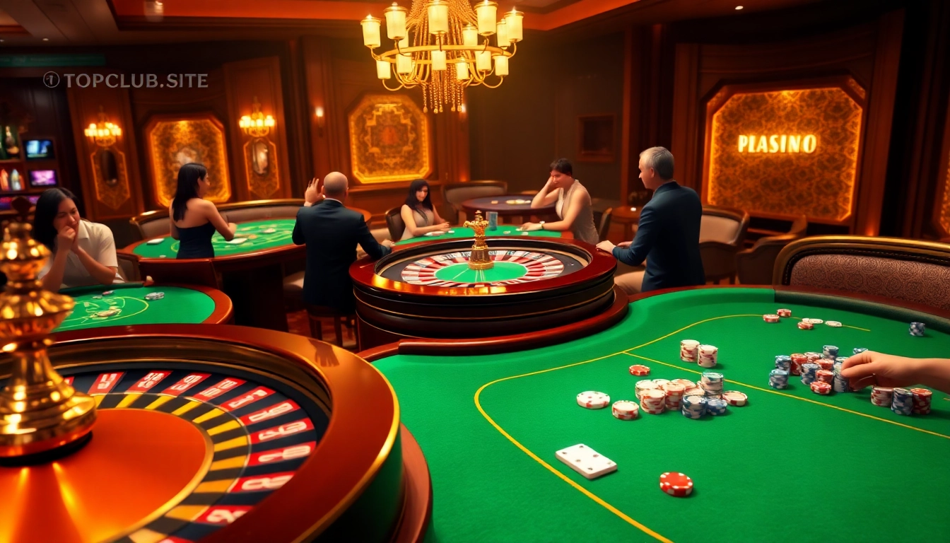 Experience thrilling moments at https://topclub.site/ with vibrant casino tables and poker action.