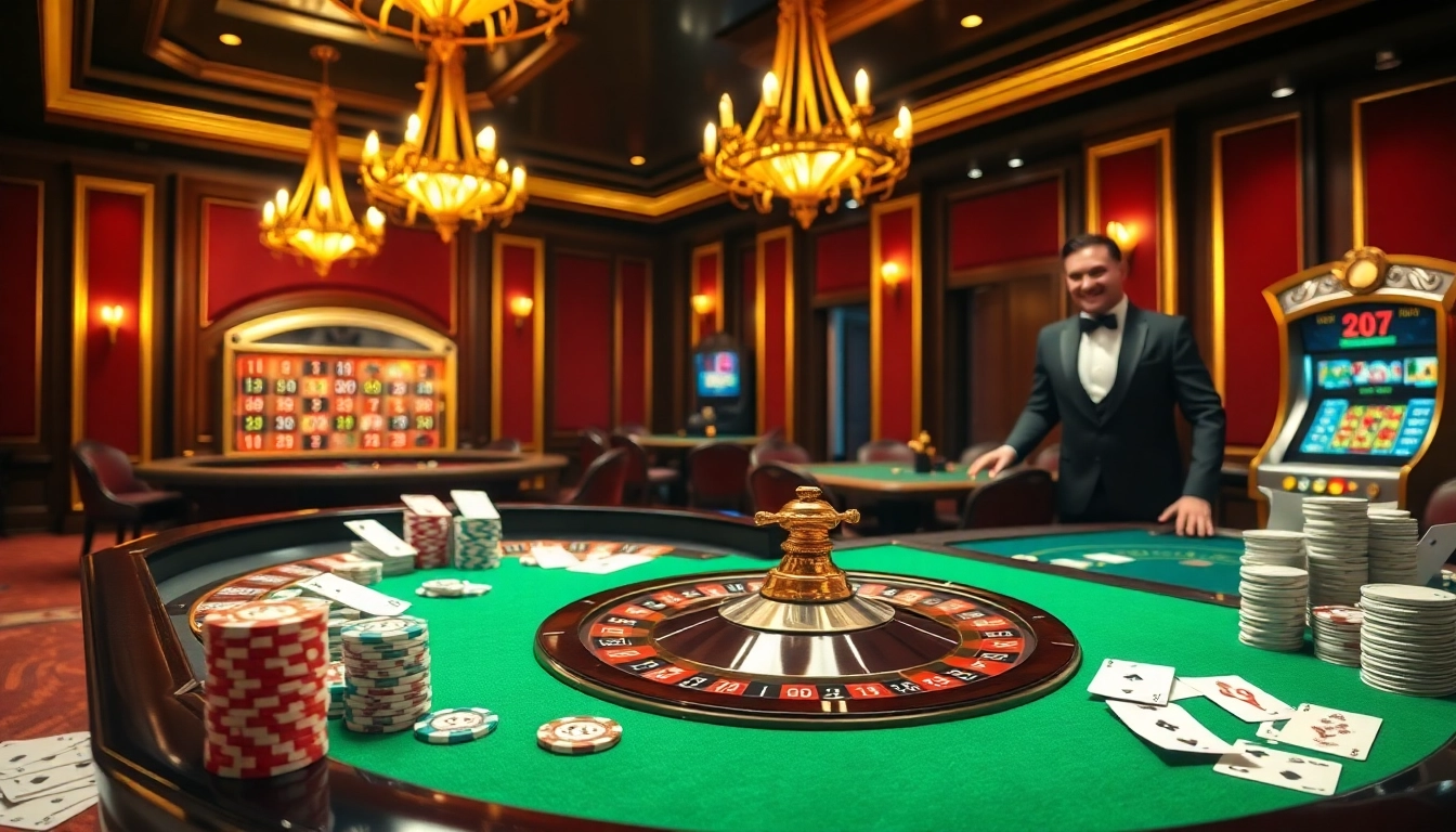 Enjoying the thrill at the meilleur casino en ligne France with poker chips and roulette excitement.