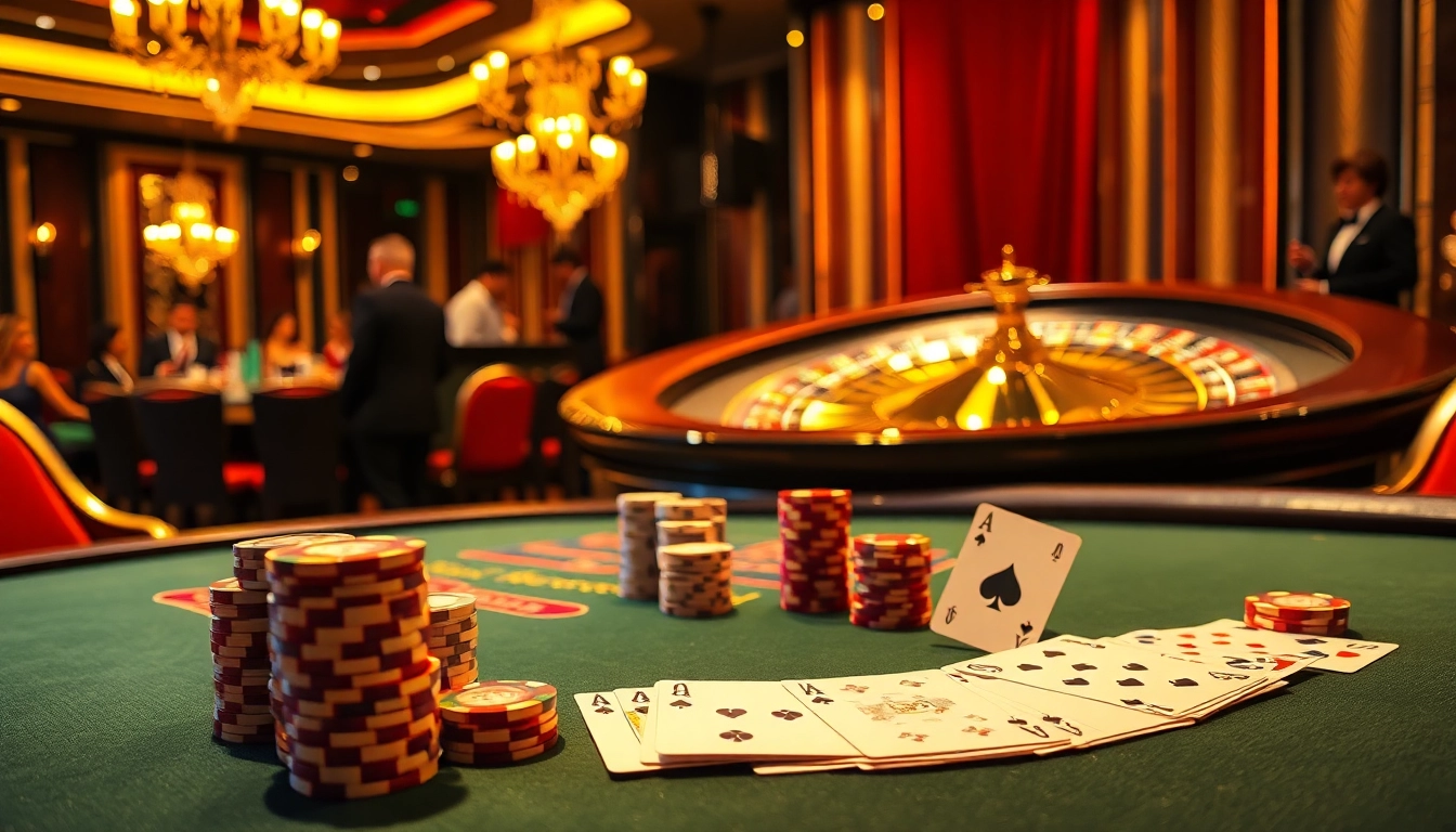 Engage in high-stakes gaming at hitclub5br.com with luxurious poker tables and vibrant casino vibes.