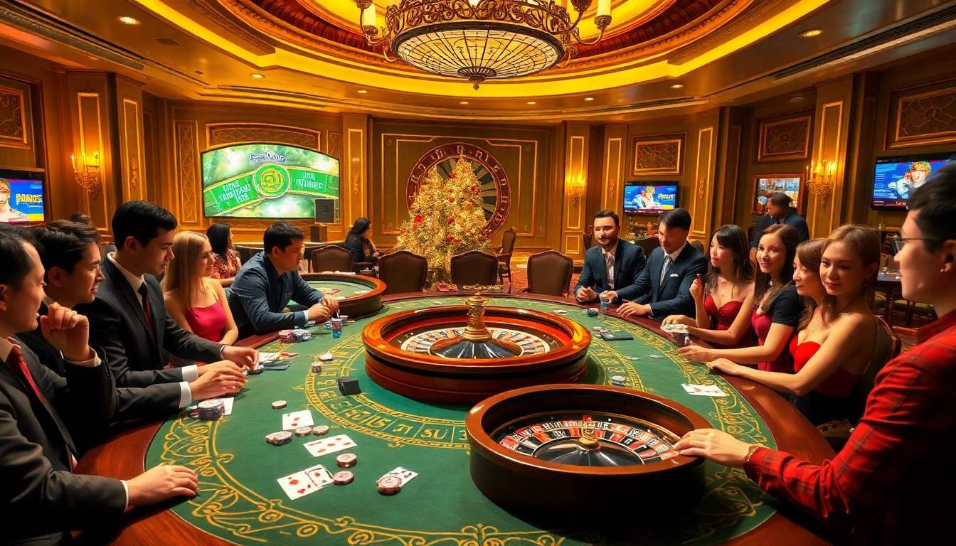 Experience high-stakes gaming excitement at GK88 COM with luxurious casino scenes.